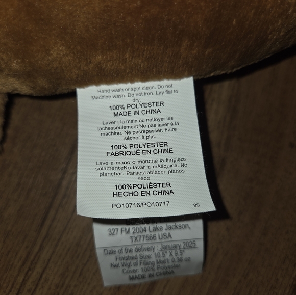 Buc-ee's Beaver Travel Neck Pillow Youth Neck Support Vacation Airplane Vehicle - Picture 4 of 6